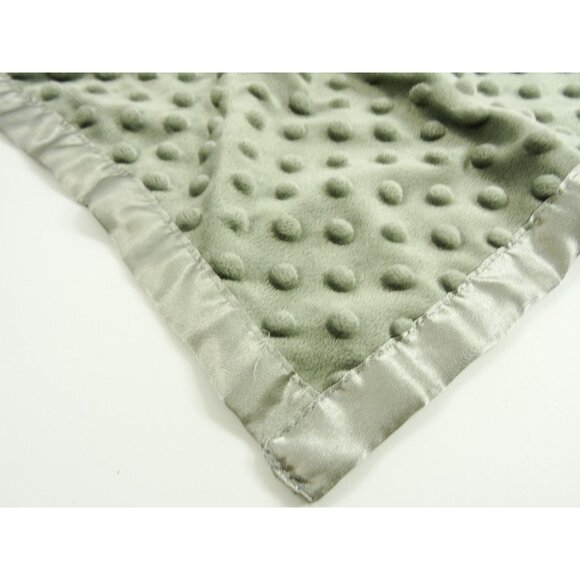 Pro Goleem Elephant Lovey Gray Security Blanket Baby Satin Edge 16 x 16in - Picture 5 of 8